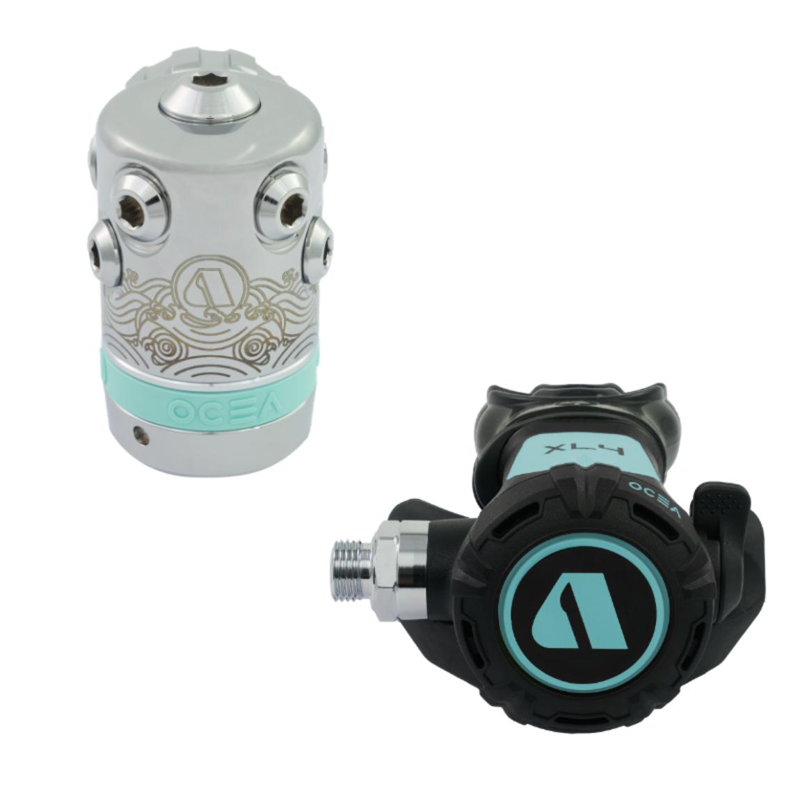 OceaRegulatorMintDIN.jpg Apeks XL4 Ocea Regulator – DIN 300Bar - Image 1