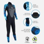 HydroFlex 3mm Coral Guardian Dive Wetsuit Men - Image 3